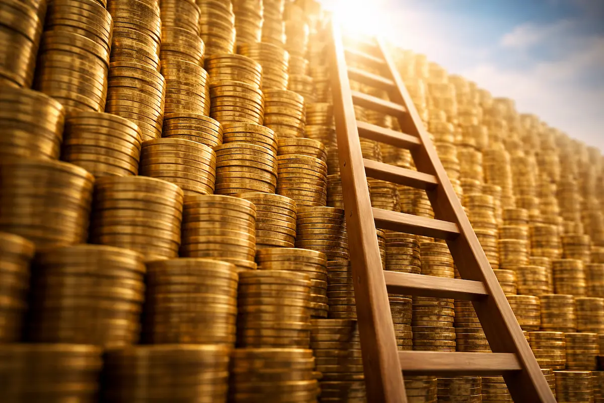 Diagram showing FD laddering steps