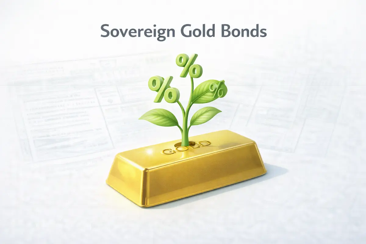 Sovereign Gold Bond Concept: Gold + Interest